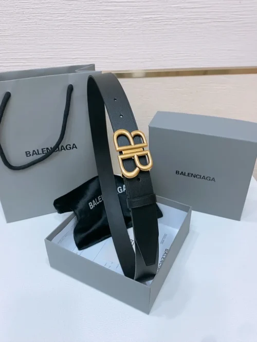 Balenciaga BB Buckle Belt 30mm