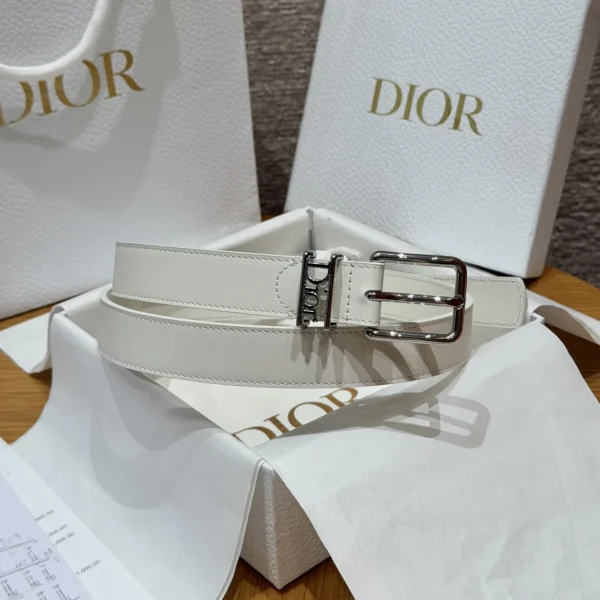 BTDIOR0014-01 Dior D-Dream Leather Belt 25mm