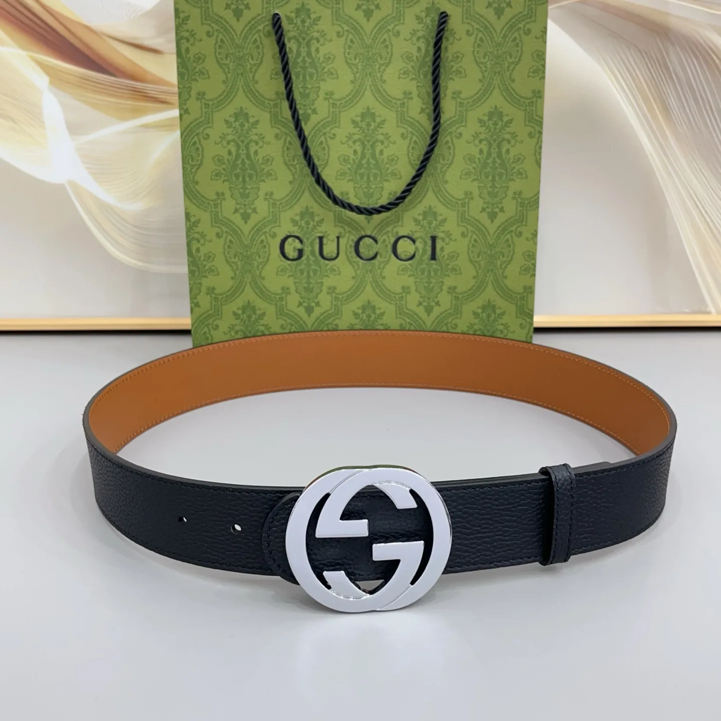 Gucci Double G Reversible Belt 40mm