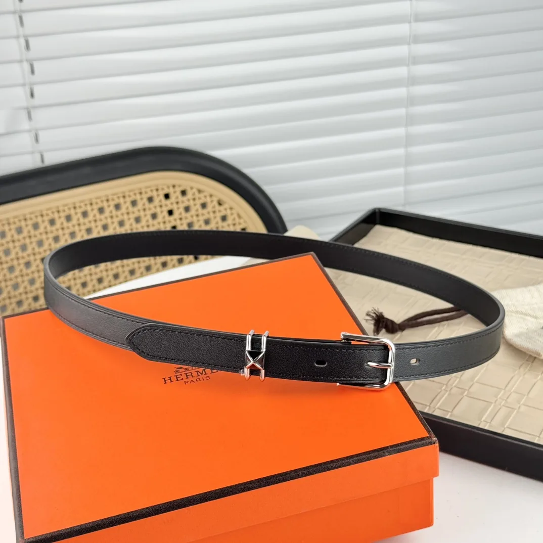 Hermes H-Mini Clou Swift Calfskin Belt 20mm