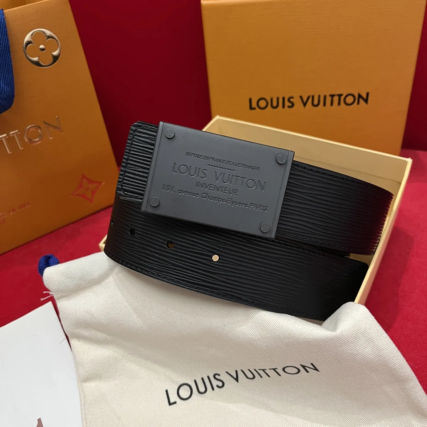 Louis Vuitton Epi Belt 40mm