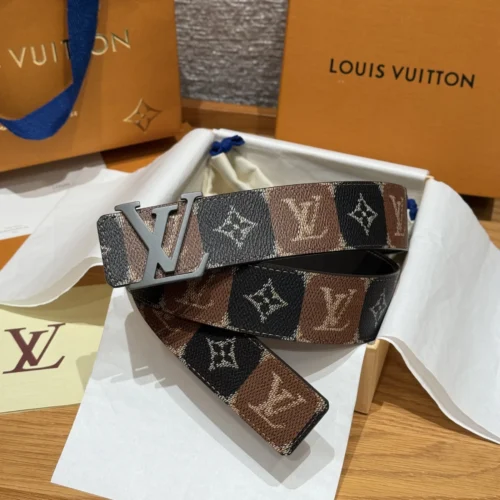 Louis Vuitton Initiales College Monogram Heritage Reversible Belt 40mm