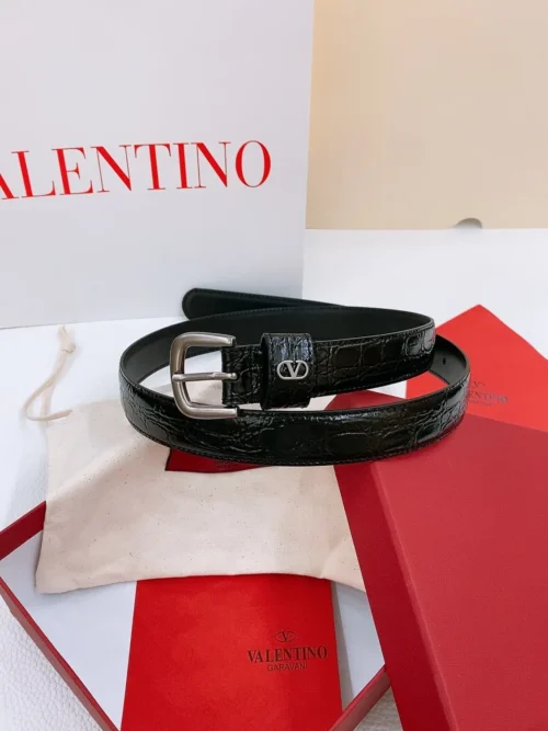Valentino Women's Reversible Leather Belt 25mm