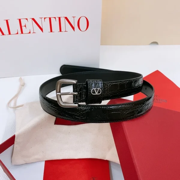 Valentino Women's Reversible Leather Belt 25mm