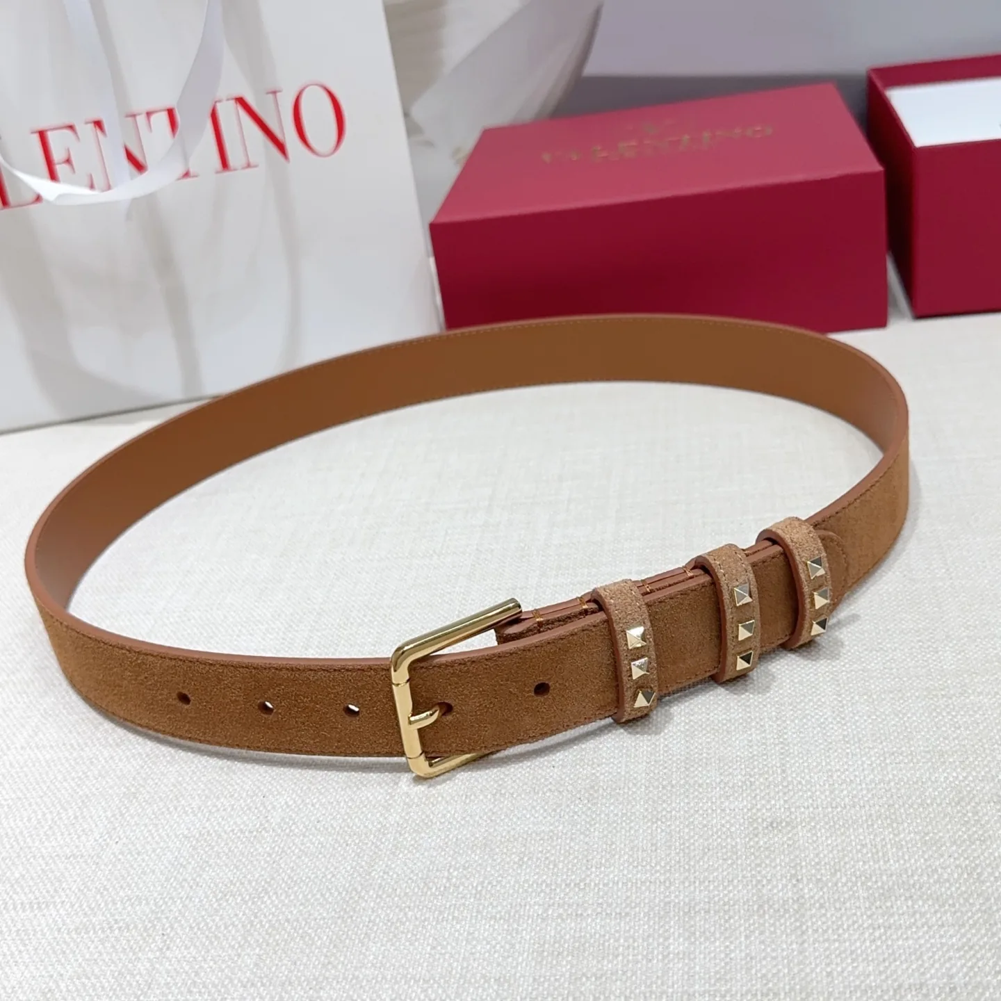 Valentino Reversible Leather Belt 30mm