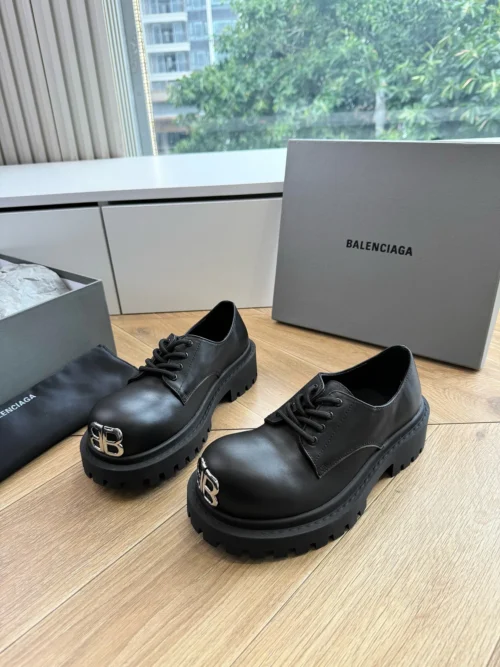 Balenciaga Platform Strappy Boots