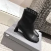 Balenciaga Leather Ankle Boots