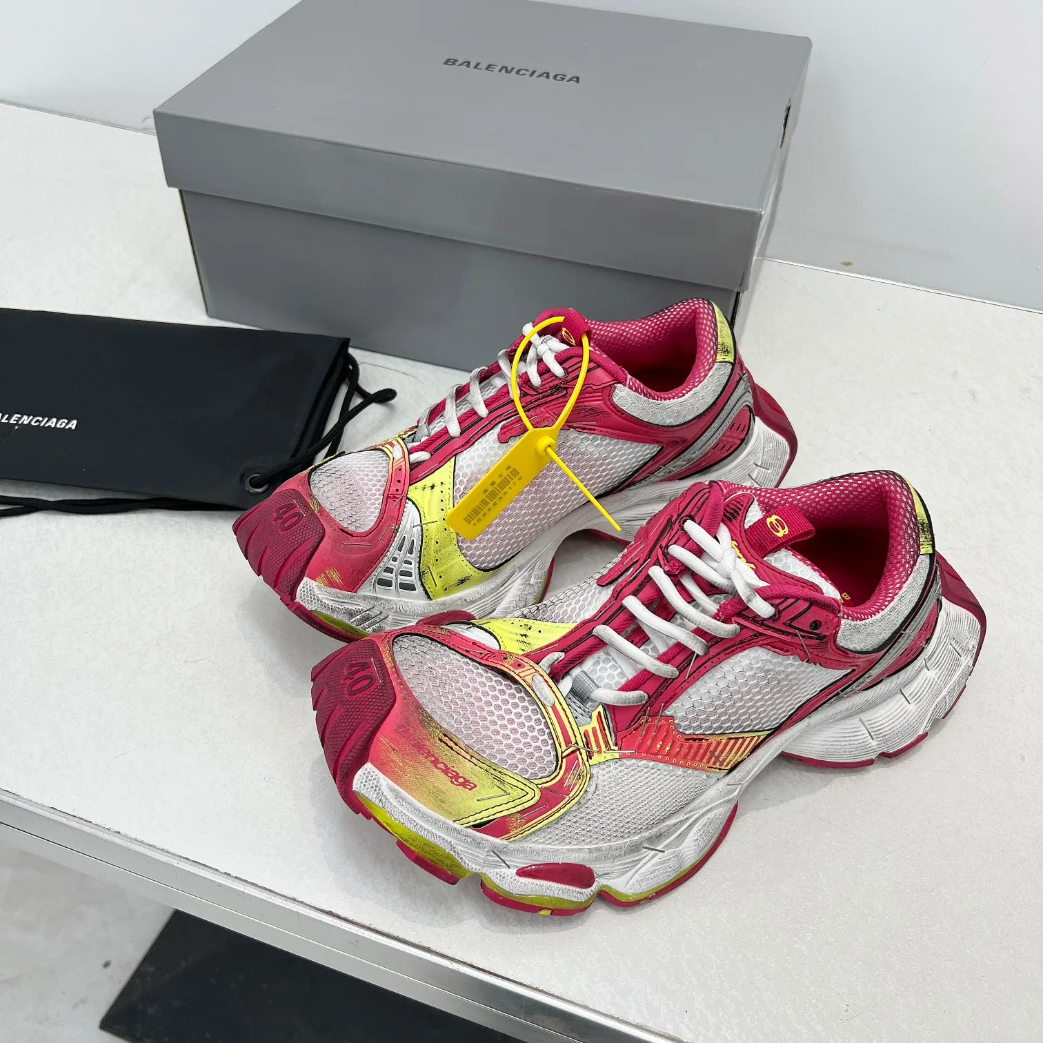 Balenciaga Mesh Running Sneakers