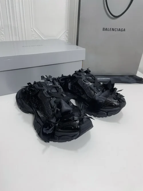 Balenciaga 3XL Bow-Detail Mules