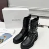 Balenciaga Venom Strappy Biker Boots