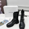 Balenciaga Venom Strappy Biker Boots