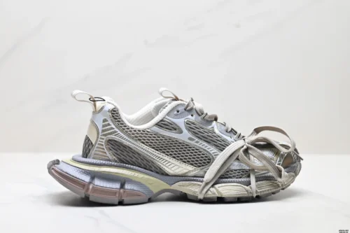 Balenciaga Phantom Lace-Up Chunky Sneakers