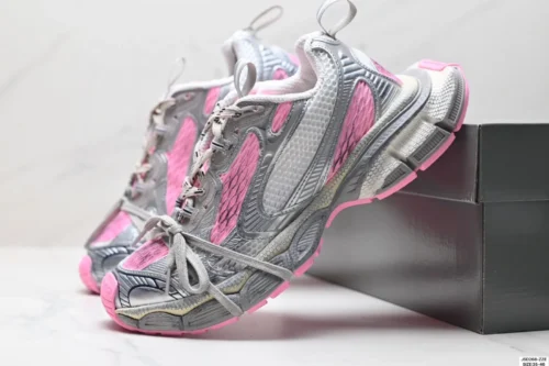 Balenciaga Phantom Lace-Up Chunky Sneakers