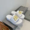 Balenciaga Leather Platform Shoes