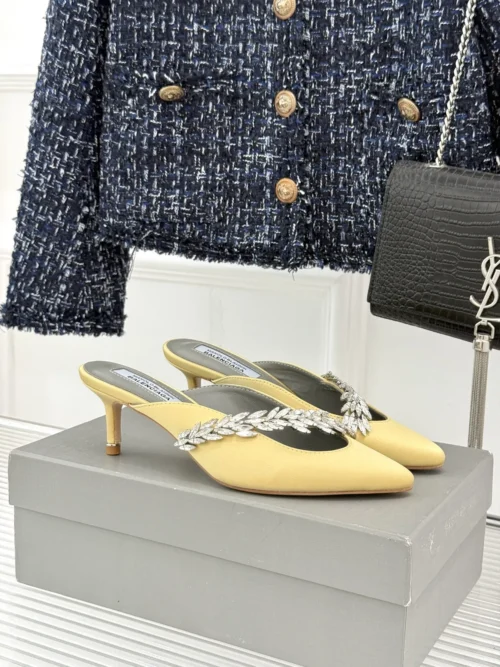 Balenciaga Lambskin Heeled Sandals