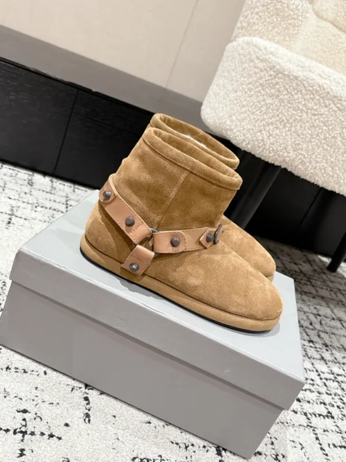 Balenciaga Suede Snow Boots