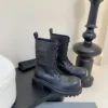 Balenciaga Lace-Up Combat Boots