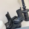 Balenciaga Lace-Up Combat Boots