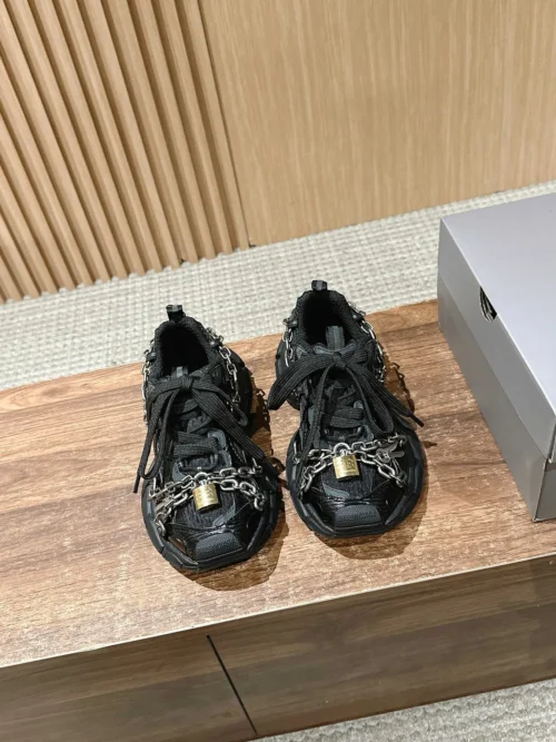 Balenciaga Track Chain-Detail Trainers