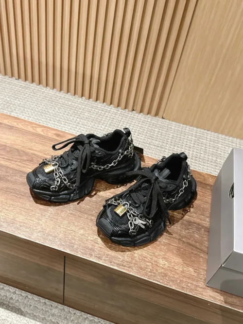 Balenciaga Track Chain-Detail Trainers