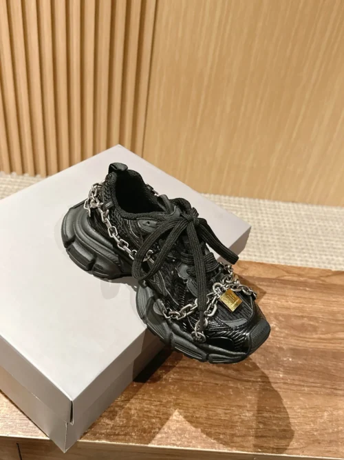 Balenciaga Track Chain-Detail Trainers