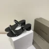 Balenciaga Lambskin Heeled Sandals