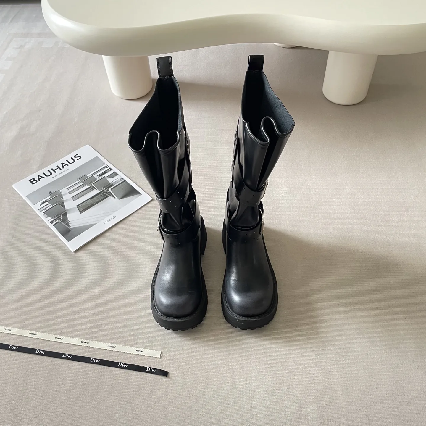 SHBAL0148-01 Balenciaga Biker Boots