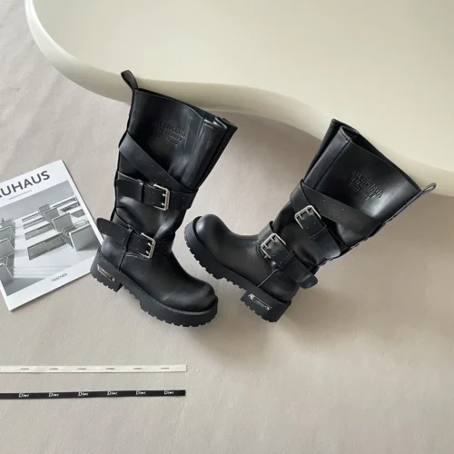 Balenciaga Biker Boots