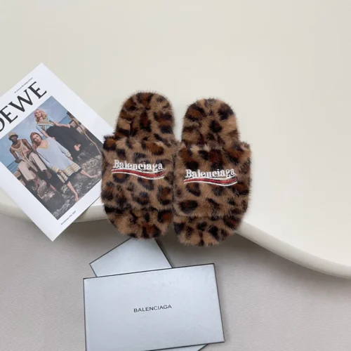 Balenciaga Shearling Shoes