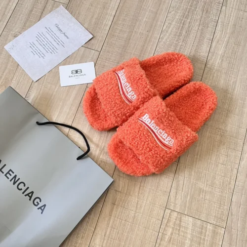 Balenciaga Shearling Shoes