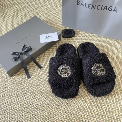 Balenciaga Shearling Shoes