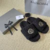 Balenciaga Shearling Shoes
