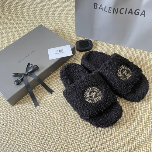 Balenciaga Shearling Shoes