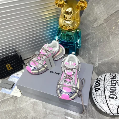 Balenciaga 3XL Mesh Lace-Up Chunky Sneakers