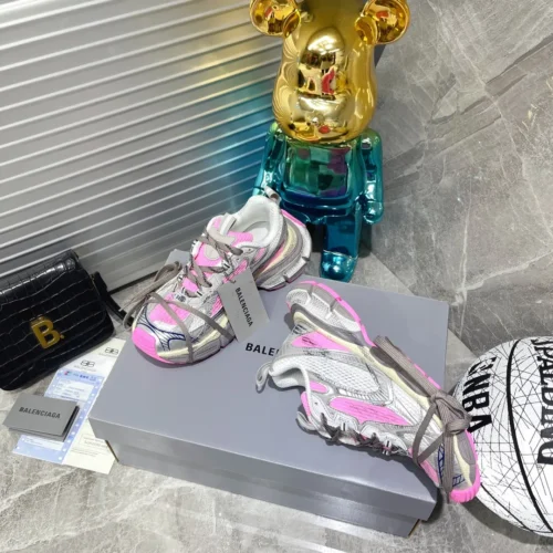 Balenciaga 3XL Mesh Lace-Up Chunky Sneakers