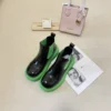 Bottega Veneta Leather Strappy Ankle Boots