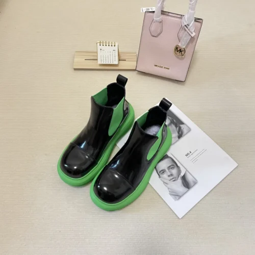 Bottega Veneta Leather Strappy Ankle Boots