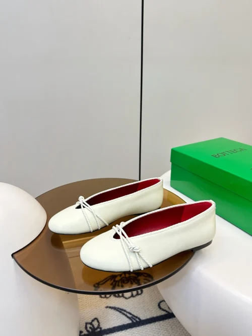 Bottega Veneta Lambskin Mary Jane Shoes
