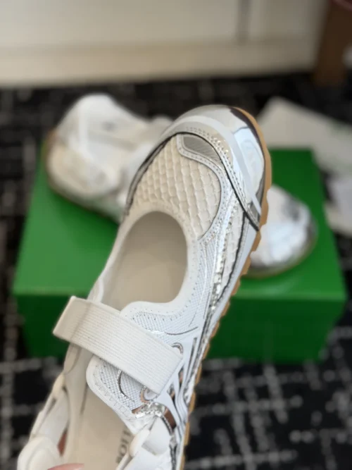 Bottega Veneta Mesh Mary Jane Shoes