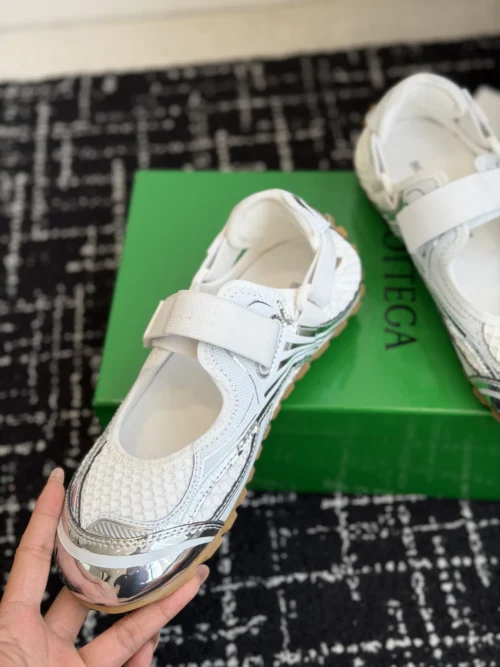 Bottega Veneta Mesh Mary Jane Shoes