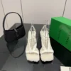Bottega Veneta Shearling Square-Toe Shoes