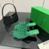 Bottega Veneta Lambskin Square-Toe Shoes