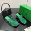 Bottega Veneta Lambskin Square-Toe Shoes