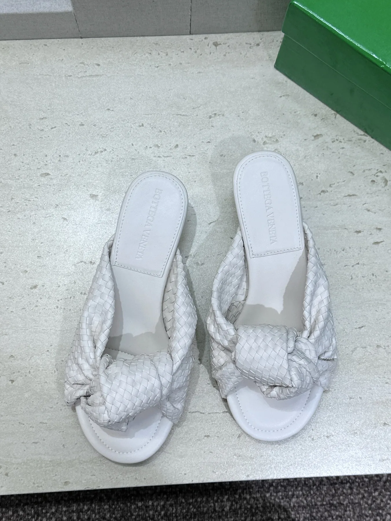 Bottega Veneta Lambskin Slides