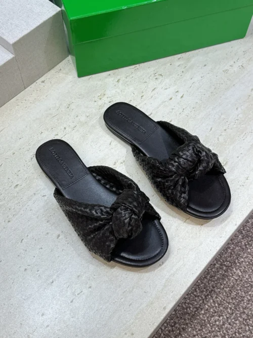 Bottega Veneta Lambskin Slides