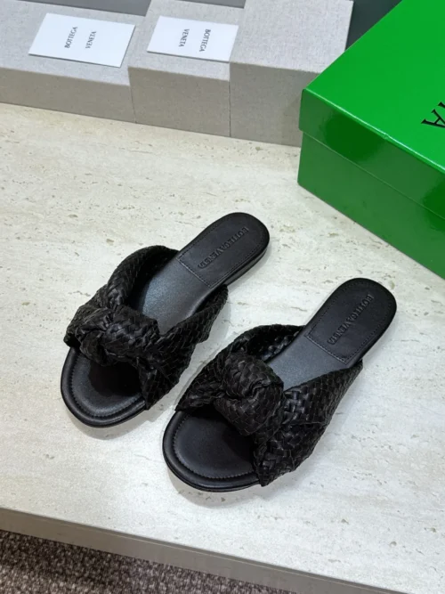 Bottega Veneta Lambskin Slides