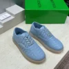 Bottega Veneta Lambskin Lace-Up Sneakers