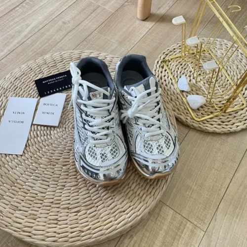 Bottega Veneta Leather Chunky Sneakers