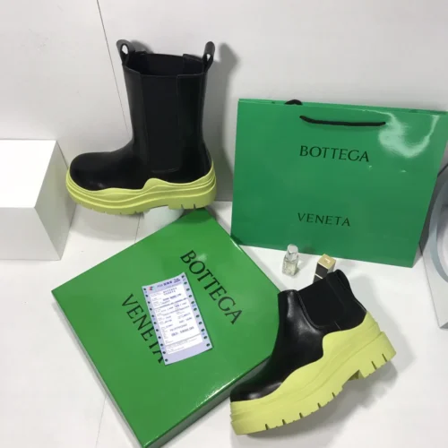 Bottega Veneta Leather Knee-High Boots