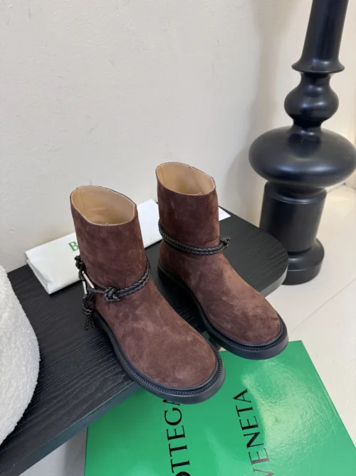 Bottega Veneta Buckle Riding Boots